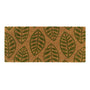 My Mat Printed Coir Green Leaves Doormat