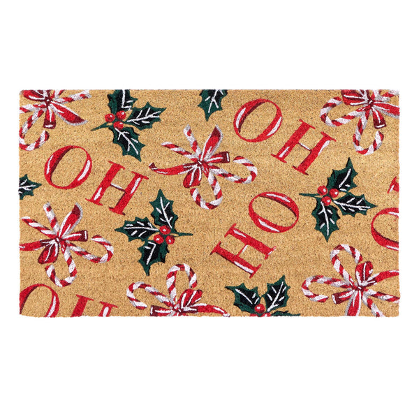 My Mat Printed Coir Ho Ho Ho