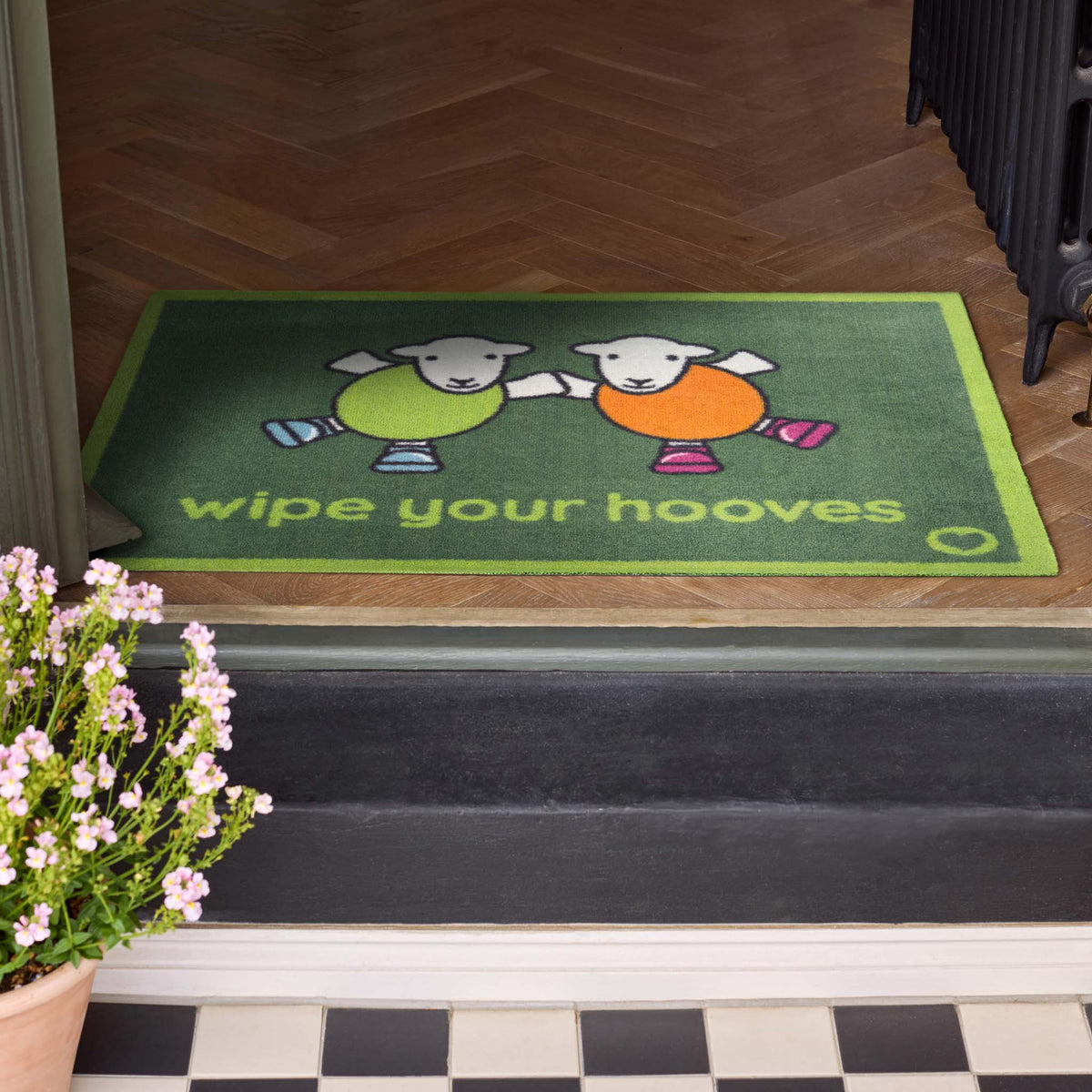 Hug Rug Wipe Your Hooves Herdy