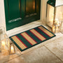 My Mat Printed Coir Heritage Stripe Green