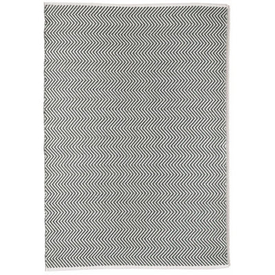 Hug Rug Woven Herringbone Rug Warm Grey