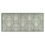 Sanderson By Highgrove x Hug Rug Highgrove Damask Silver Green with a traditional style pattern.