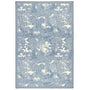 Sanderson by Highgrove x Hug Rug Eco-Washable Highgrove Toile Tetbury Blue