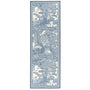 Sanderson by Highgrove x Hug Rug Eco-Washable Highgrove Toile Tetbury Blue