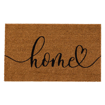 My Mat Printed Coir Home Script