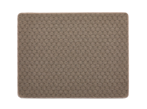 My Mat Sculptured Washable Honeycomb Mink