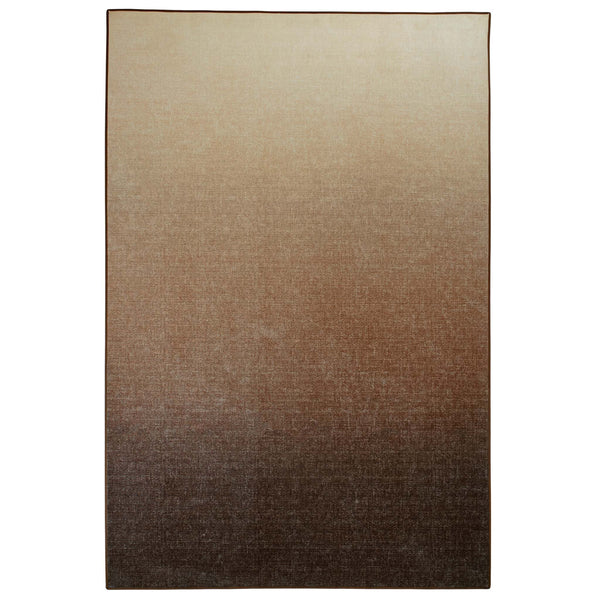 Hug Rug x Livingetc Eco-Washable Ombre Brown Rug