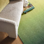 Hug Rug x Livingetc Eco-Washable Ombre Celery Rug