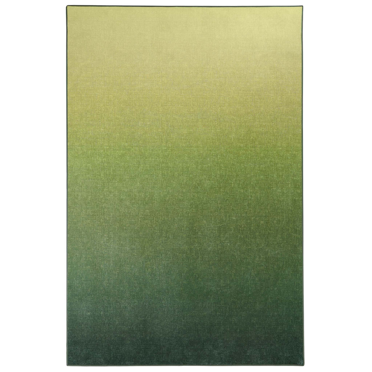 Hug Rug x Livingetc Eco-Washable Ombre Celery Rug