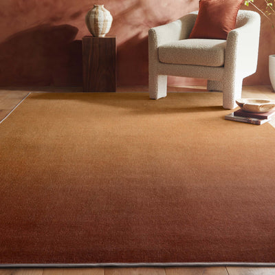 Hug Rug x Livingetc Eco-Washable Ombre Coral Rug