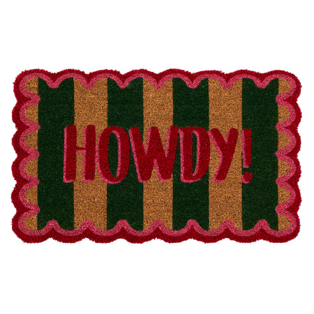 MadeBeyond Printed Coir Howdy Stripe