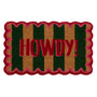 My Mat Printed Coir Howdy Stripe