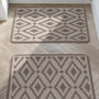 My Mat Stain Resistant Ikat Stone