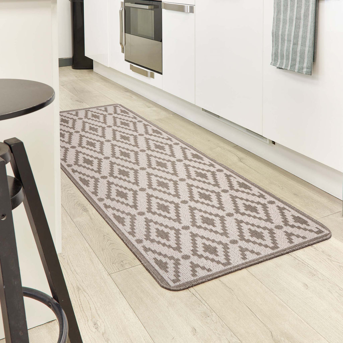 My Mat Stain Resistant Ikat Stone