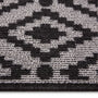 My Mat Stain Resistant Ikat Silver & Charcoal- Washable doormat featuring an Ikat Pattern.