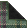Hug Rug Eco-Washable Isla Plaid Emerald