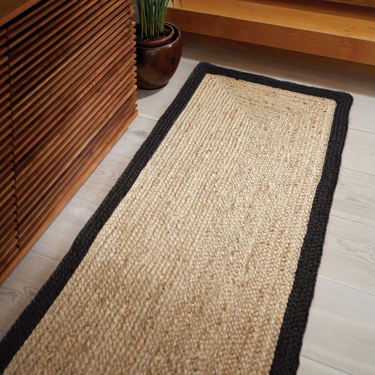 Origin Jute Border Black