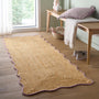 Origins Jute Scalloped Edge Lilac Rug