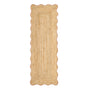 Origins Jute Scalloped Edge Peach Rug