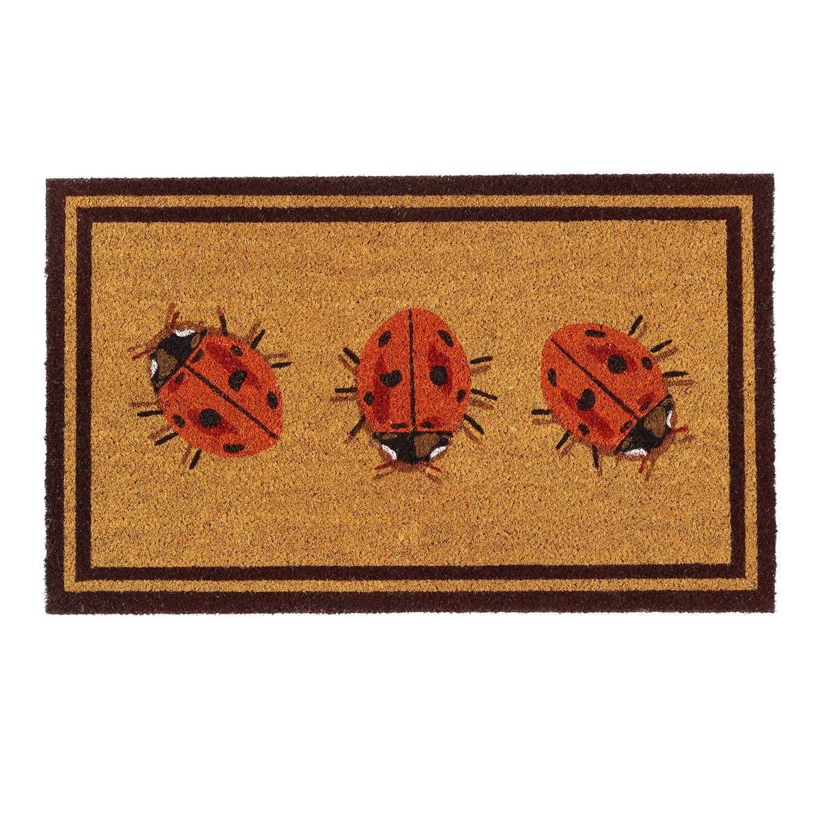 My Mat Printed Coir Ladybird Doormat