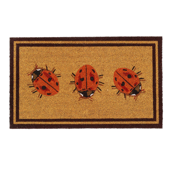 My Mat Printed Coir Ladybird Doormat