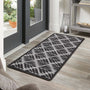 My Mat Stain Resistant Leaf Charcoal