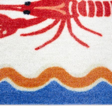 My Mat Nylon Printed Bathroom Lobster