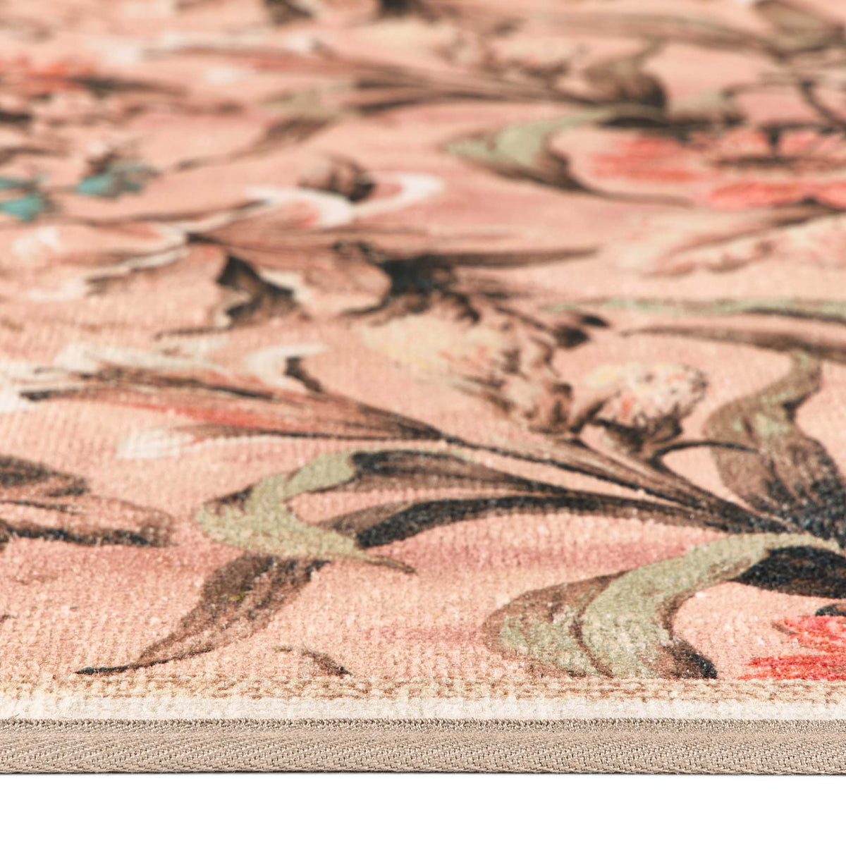 Hug Rug X Graham & Brown Lys Pink Eco-Washable