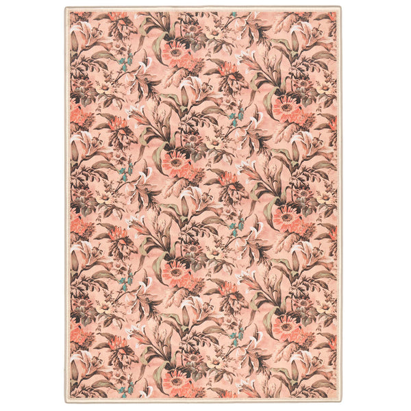 Hug Rug X Graham & Brown Lys Pink Eco-Washable