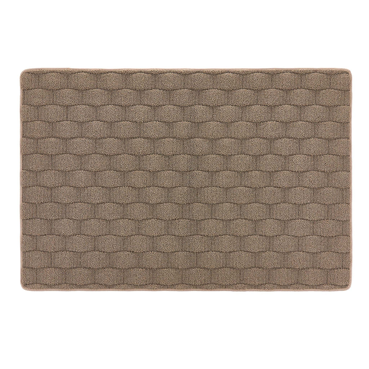 My Mat Sculptured Washable Basket Weave Mink