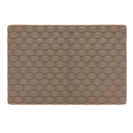 MadeNorth Sculptured Washable Basket Weave Mink