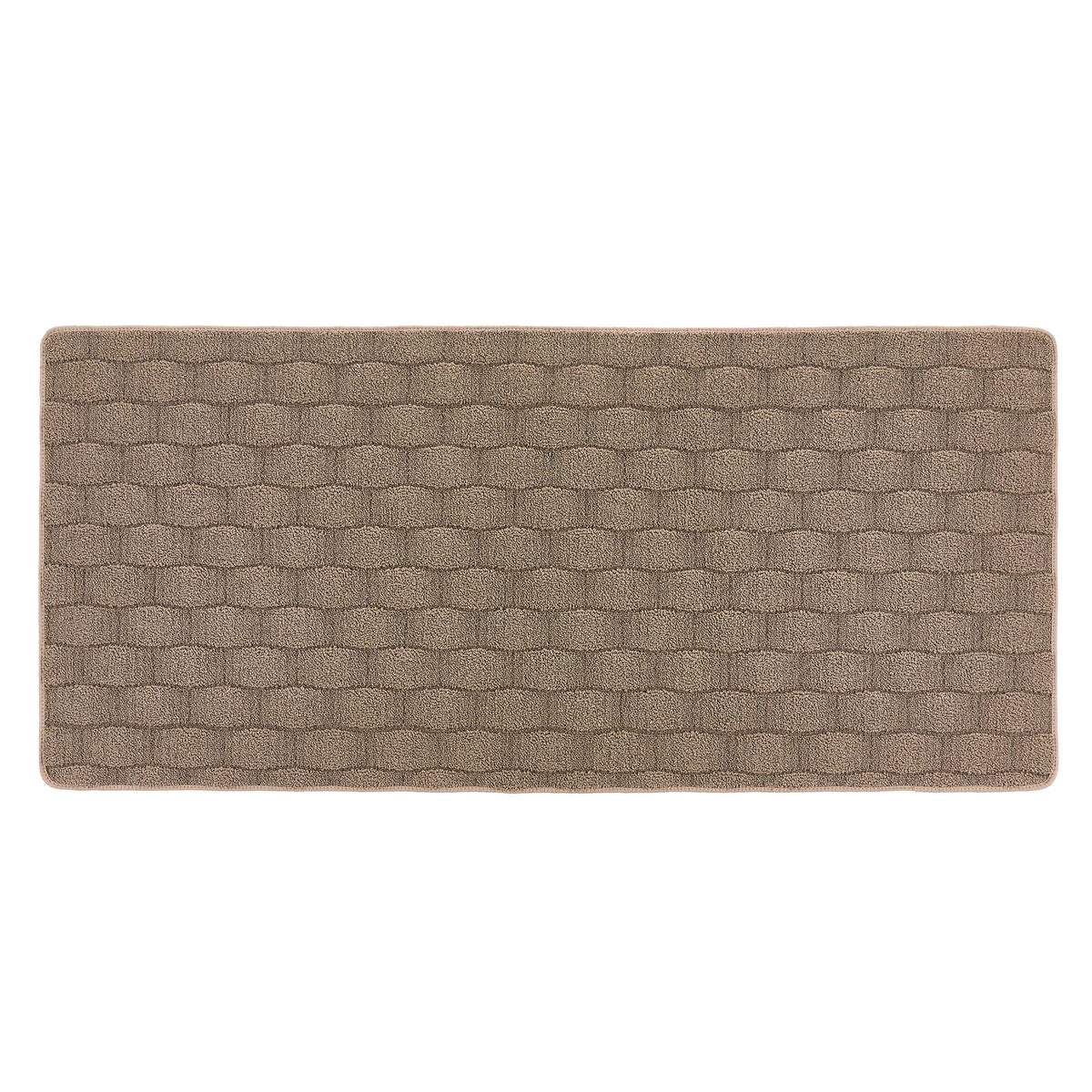 My Mat Sculptured Washable Basket Weave Mink