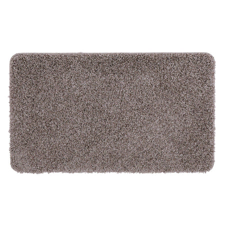Howler and scratch shaggy pet mat in mocha brown. 