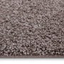 Detail image of Howler and scratch shaggy pet mat in mocha brown. 