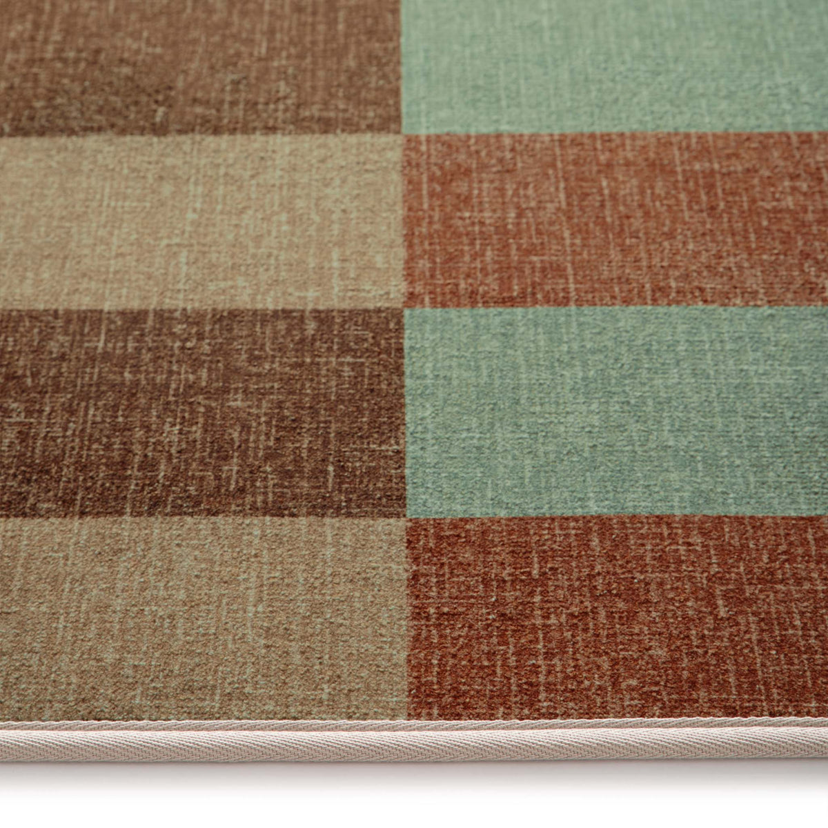 Hug Rug x Livingetc Eco-Washable Modular Stripe Earth