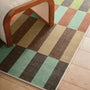 Hug Rug x Livingetc Eco-Washable Modular Stripe Earth