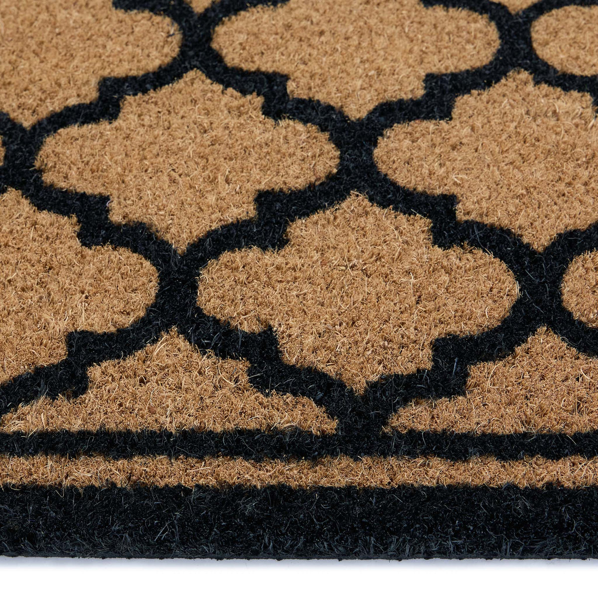 My Mat Printed Coir Moroccan Tile