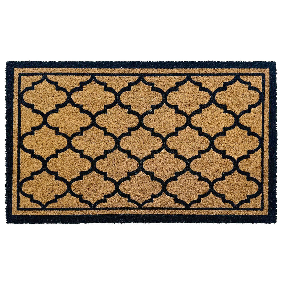 My Mat Printed Coir Moroccan Tile