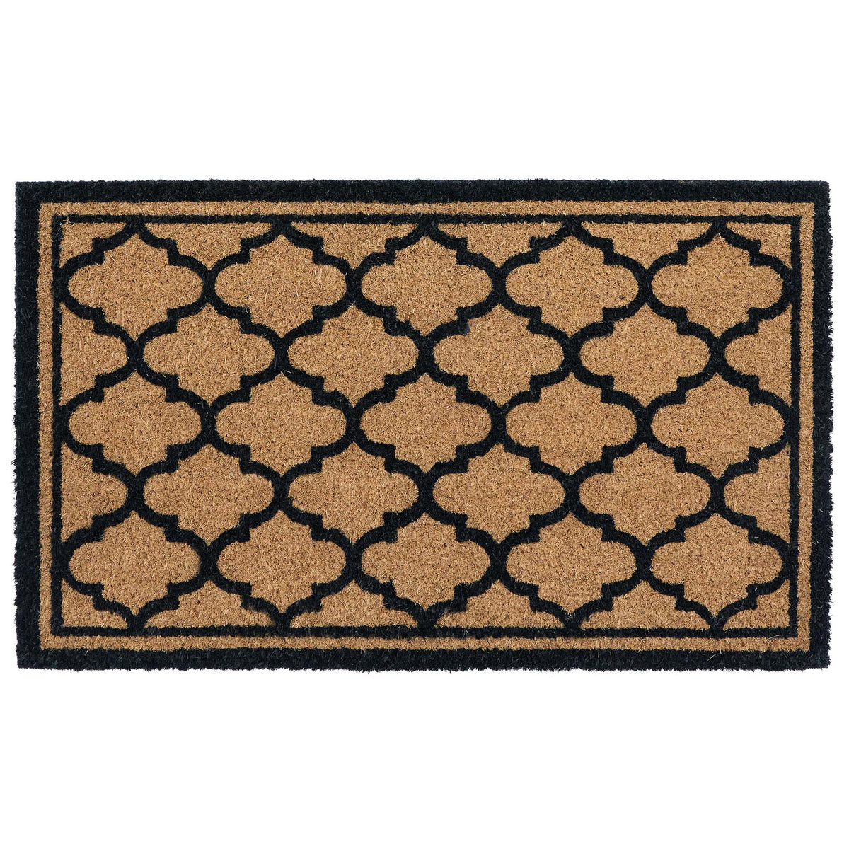 My Mat Printed Coir Moroccan Tile
