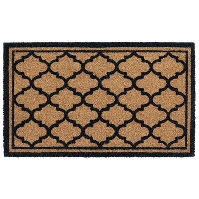 My Mat Printed Coir Moroccan Tile
