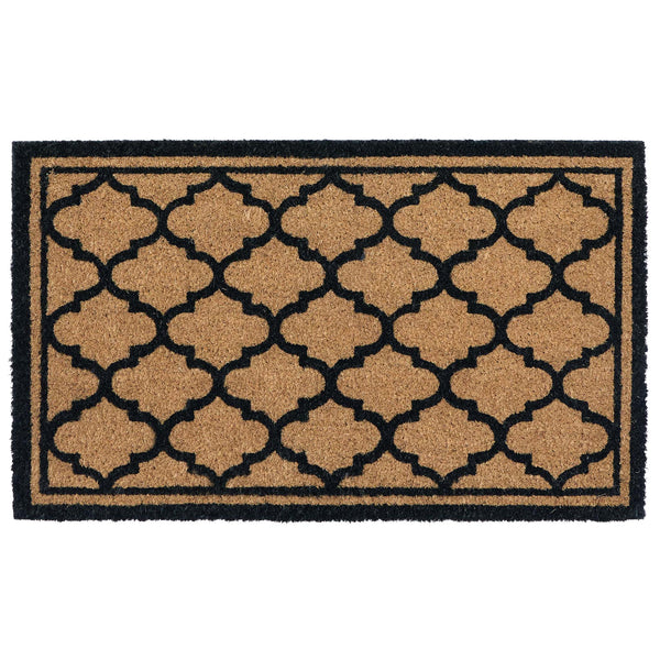 My Mat Printed Coir Moroccan Tile