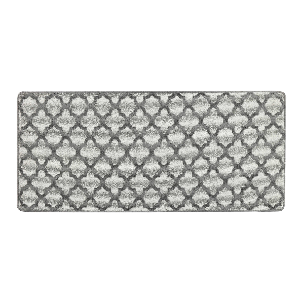 My Mat Stain Resistant Moroccan Tile Silver