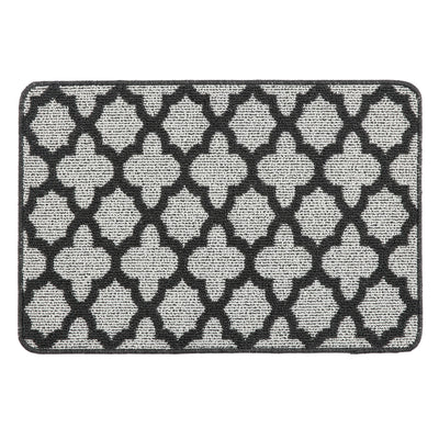 My Mat Stain Resistant Moroccan Tile Charcoal