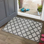 My Mat Stain Resistant Moroccan Tile Silver