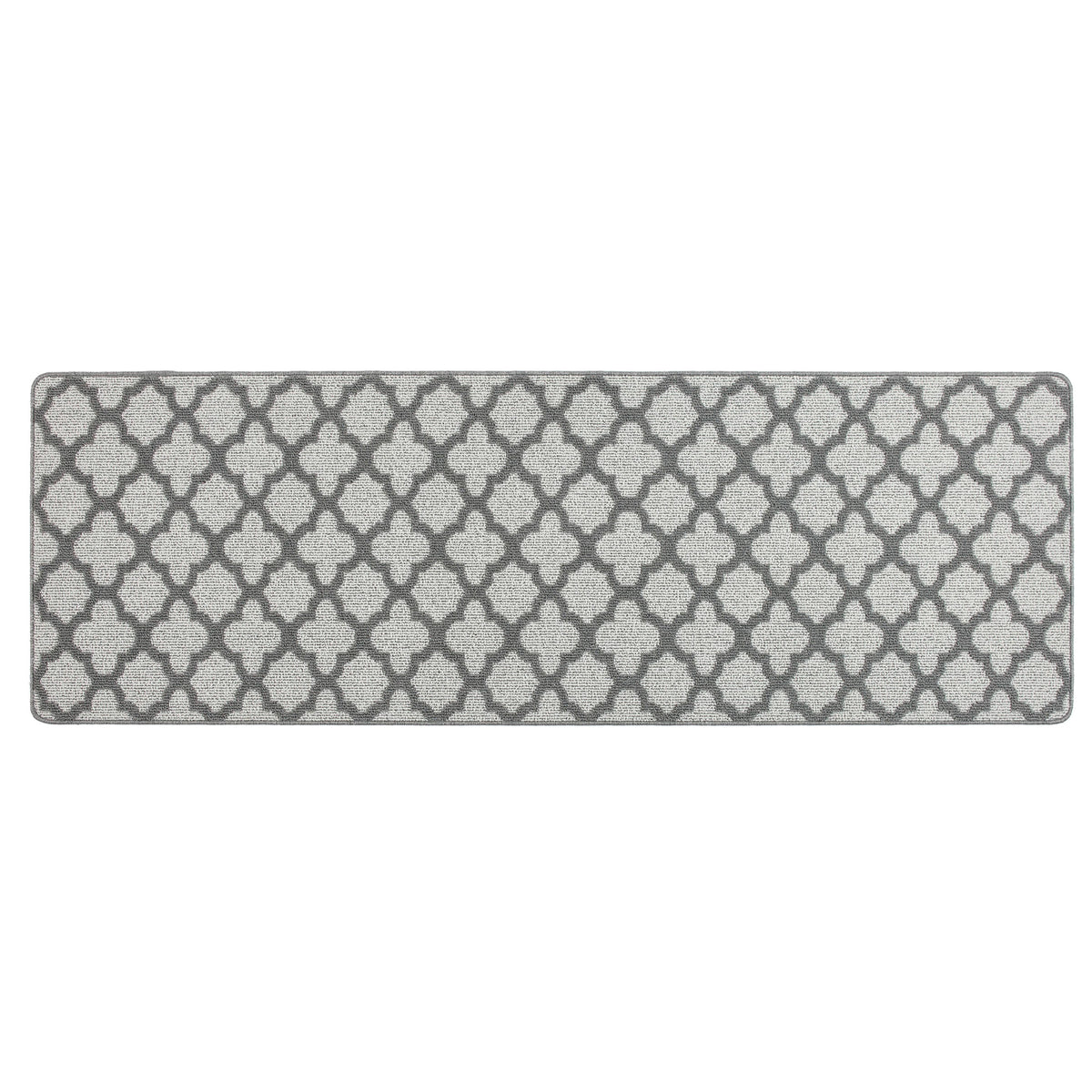 My Mat Stain Resistant Moroccan Tile Silver