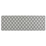 My Mat Stain Resistant Moroccan Tile Silver