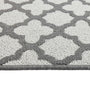 My Mat Stain Resistant Moroccan Tile Silver