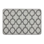 My Mat Stain Resistant Moroccan Tile Silver