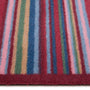 Hug Rug Multi Stripe Red