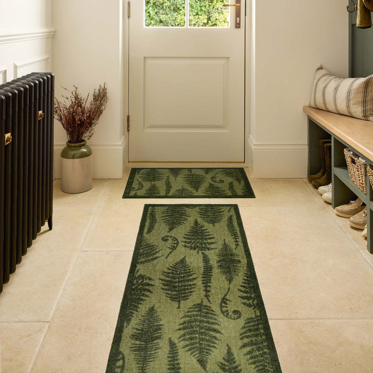 My Mat Nylon Indoor Pattern Green Fern